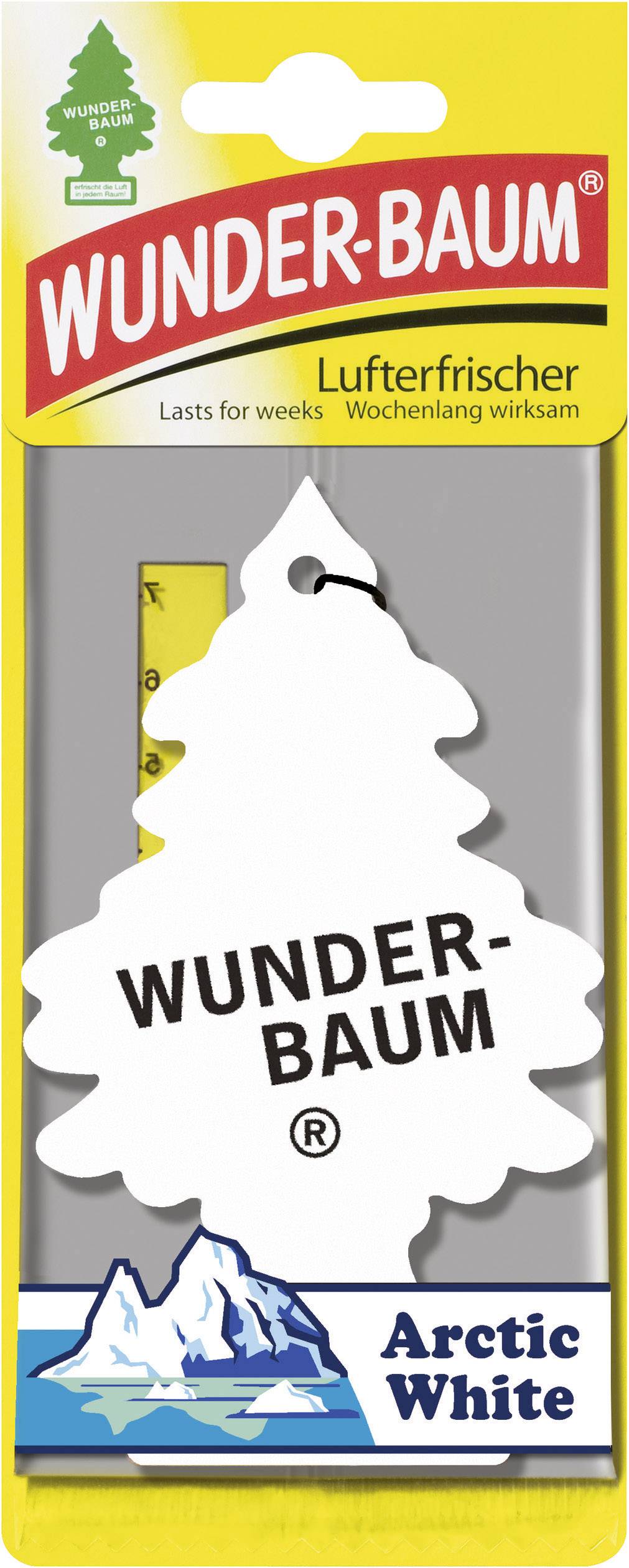 WUNDERBAUM Duftkarte WUNDERBAUM ARTIC WHITE Artic White 1 St.