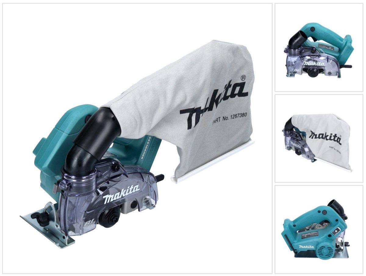 Makita DCC 500 Z Akku Diamantschneider 18 V 125 mm Brushless Solo - ohne Akku, ohne Ladegerät