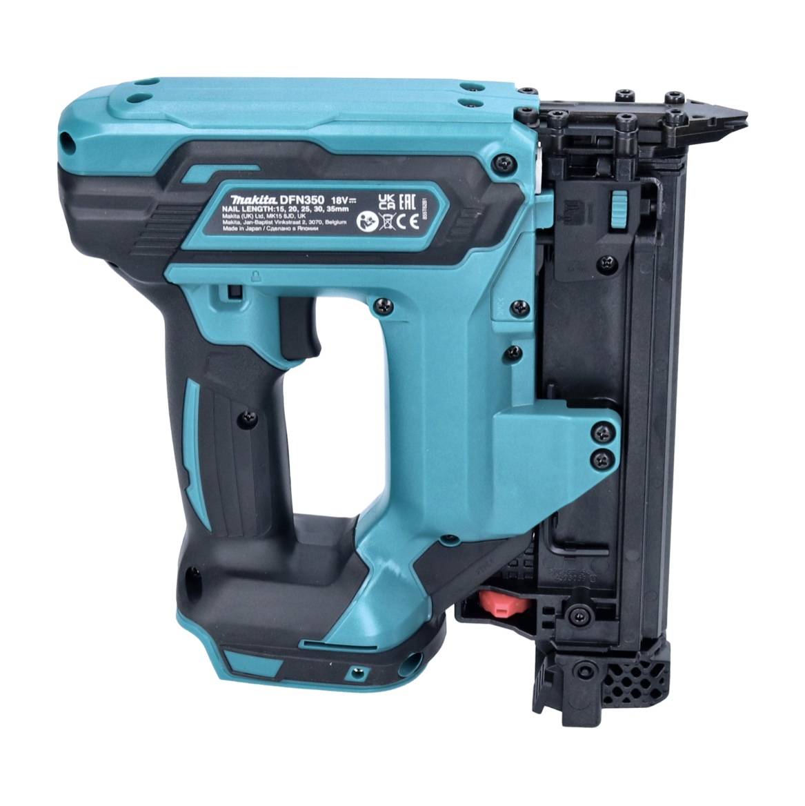 Makita DFN 350 Z Akku Stauchkopfnagler 18 V 15 - 35 mm Solo - ohne Akku, ohne Ladegerät