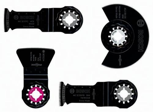 Bosch Bodenbelags-/Montagesägeblätter OMT Starlock 4-teilig