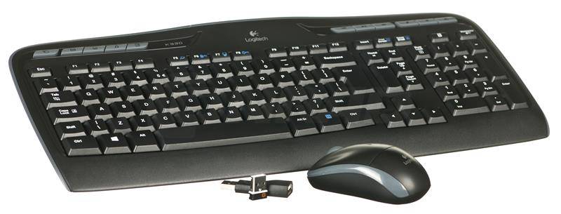 Logitech Tastatur US-Englisch, QWERTY