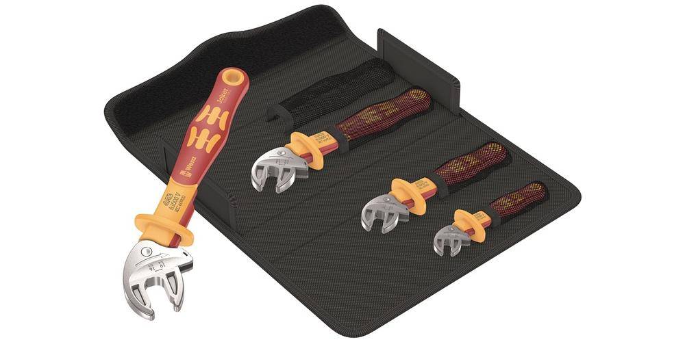 Maulschlüsselsatz 6004 Joker 4 Set 1 VDE 7-19mm L.270mm WERA