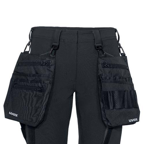 Cargohose uvex suXXeed craft schwarz, graphit 46
