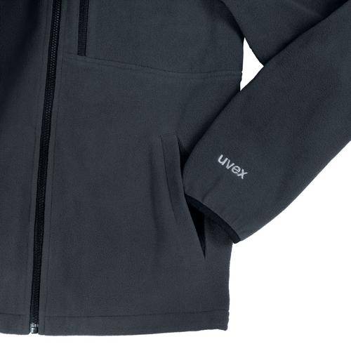 Fleecejacke uvex suXXeed craft grau, anthrazit XL