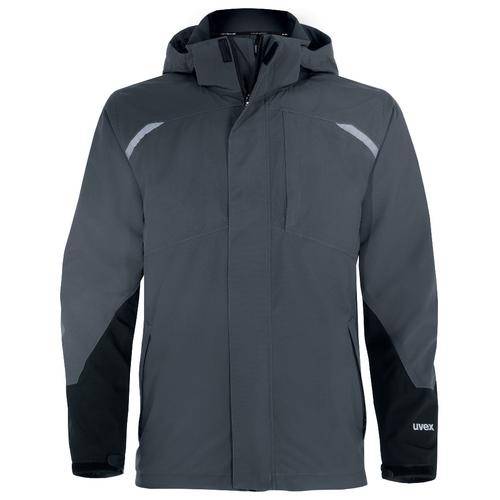 Wetterjacke uvex suXXeed craft grau, anthrazit XL