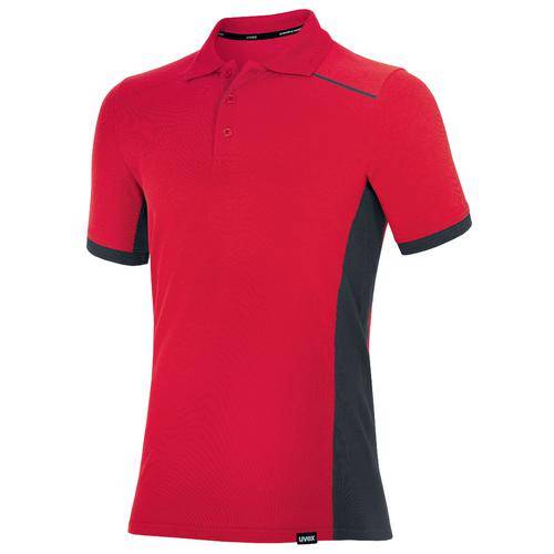 Poloshirt uvex suXXeed industry rot 6XL
