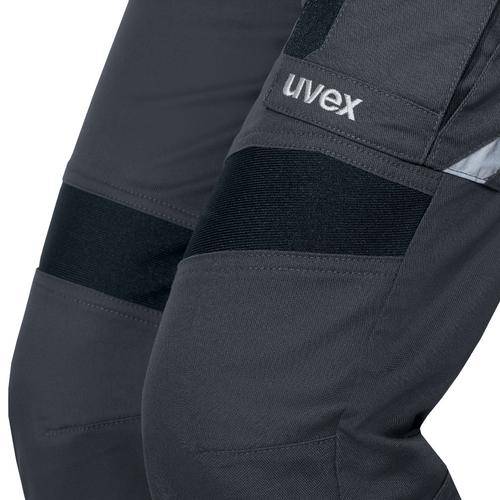 uvex suXXeed industry Damen Cargohose, Bundhose, 88595, anthrazit, Größe 52