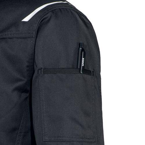 Arbeitsjacke uvex syneXXo schwarz L