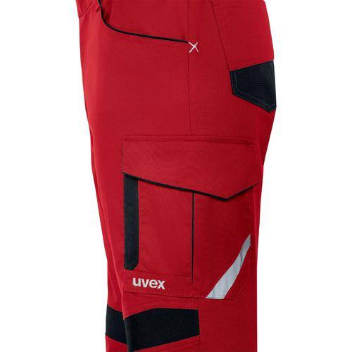 uvex suXXeed industry Cargohose, Bundhose, 88326, rot, Größe 24