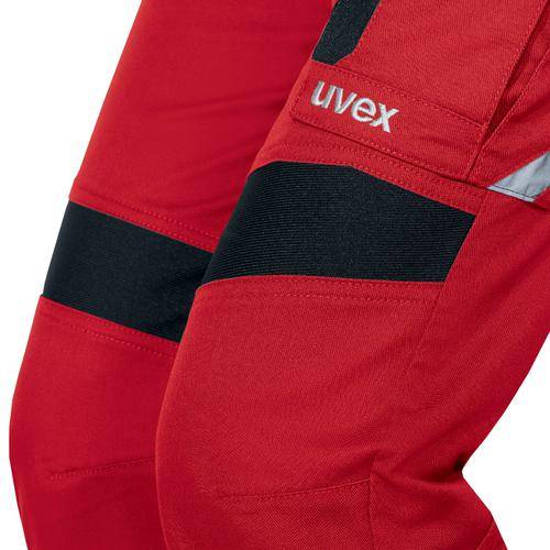 uvex suXXeed industry Damen Cargohose, Bundhose, 88596, rot, Größe 46