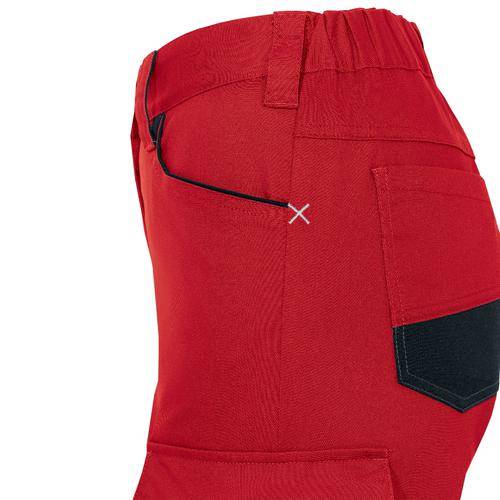 uvex suXXeed industry Damen Cargohose, Bundhose, 88596, rot, Größe 38