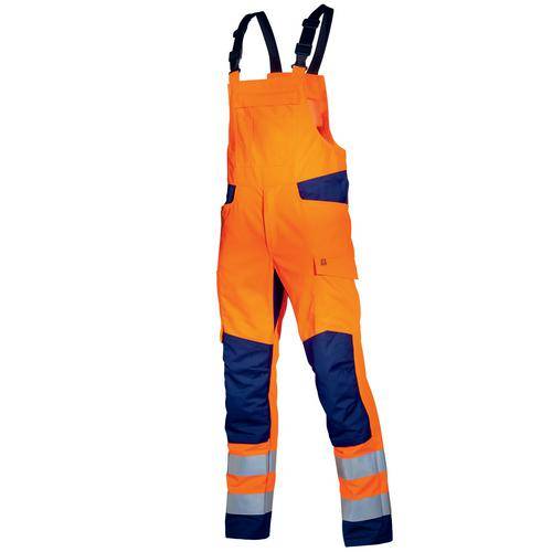 Latzhose uvex Construction orange, warnorange 50