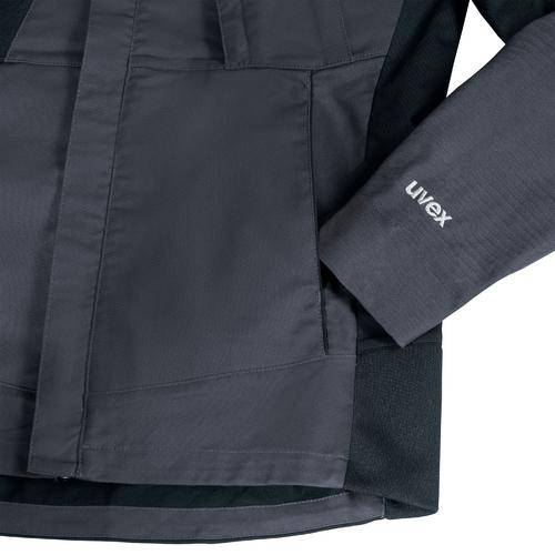 Arbeitsjacke uvex suXXeed industry grau, anthrazit M