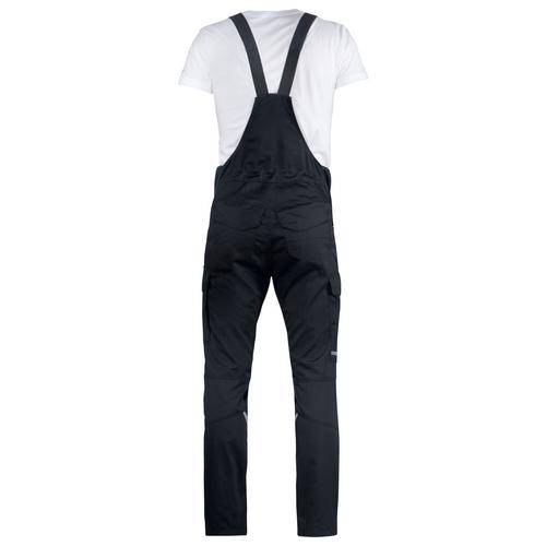 uvex suXXeed arc Latzhose graphit, 88494, multifunktionaler Schutz, flammhemmend, Größe 54