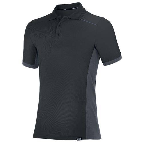 Poloshirt uvex suXXeed industry grau, graphit 3XL