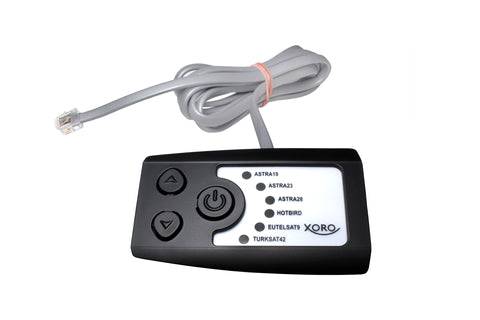 XORO MTA 55 - vollautomatische Caravan Satellitenantenne komplett 55 cm - in Grau