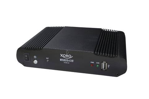 XORO MTA 55 - vollautomatische Caravan Satellitenantenne komplett 55 cm - in Grau