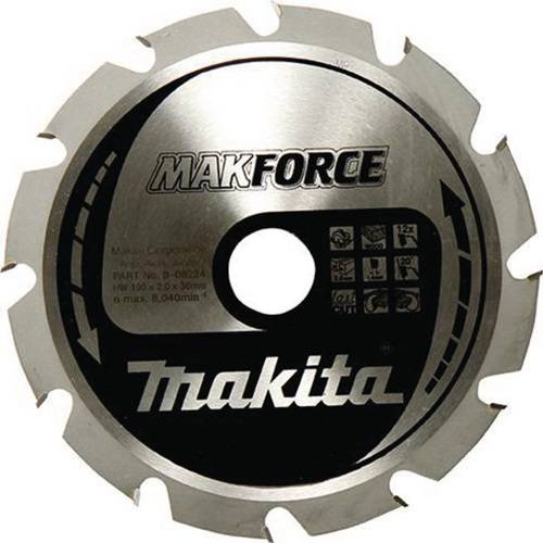 Makita MAKFORCE B-32247 Hartmetall Kreissägeblatt 190 x 30 x 1.4 mm Zähneanzahl: 24 1 St.