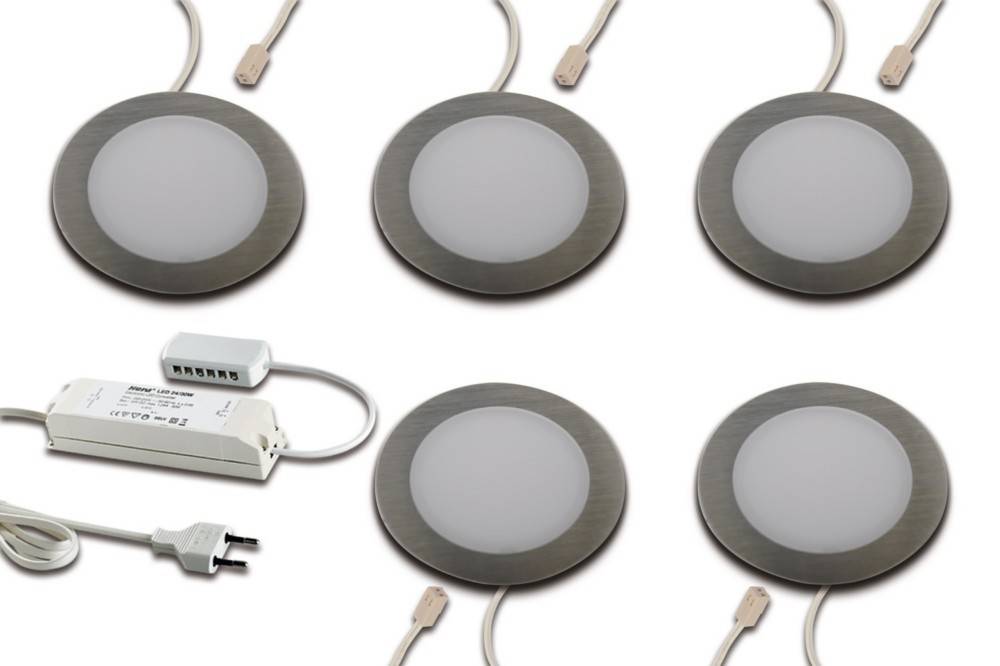 Hera LED Einbauleuchte 5er-Set 5er Set #610604500