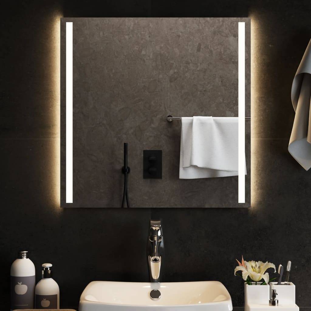 vidaXL LED-Badspiegel 60x60 cm