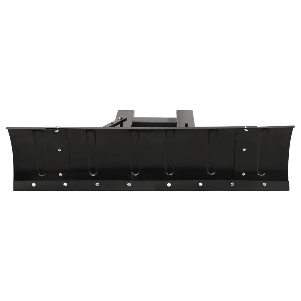 vidaXL Schneeschild für Gabelstapler 150x38 cm Schwarz