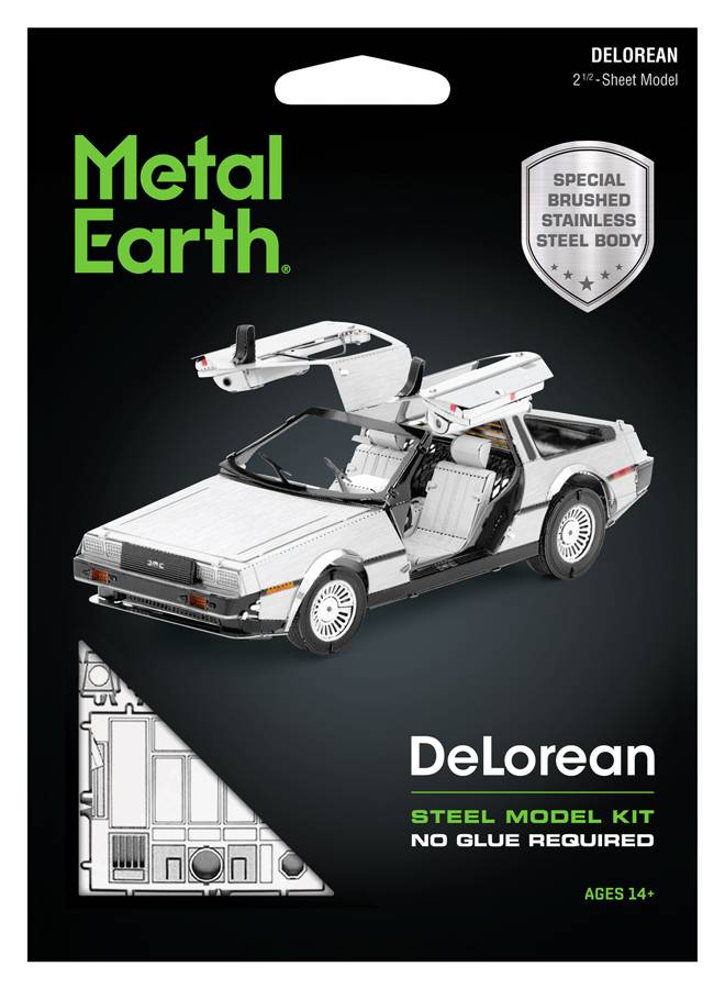 Metal Earth METAL EARTH 3D-Bausatz Delorean