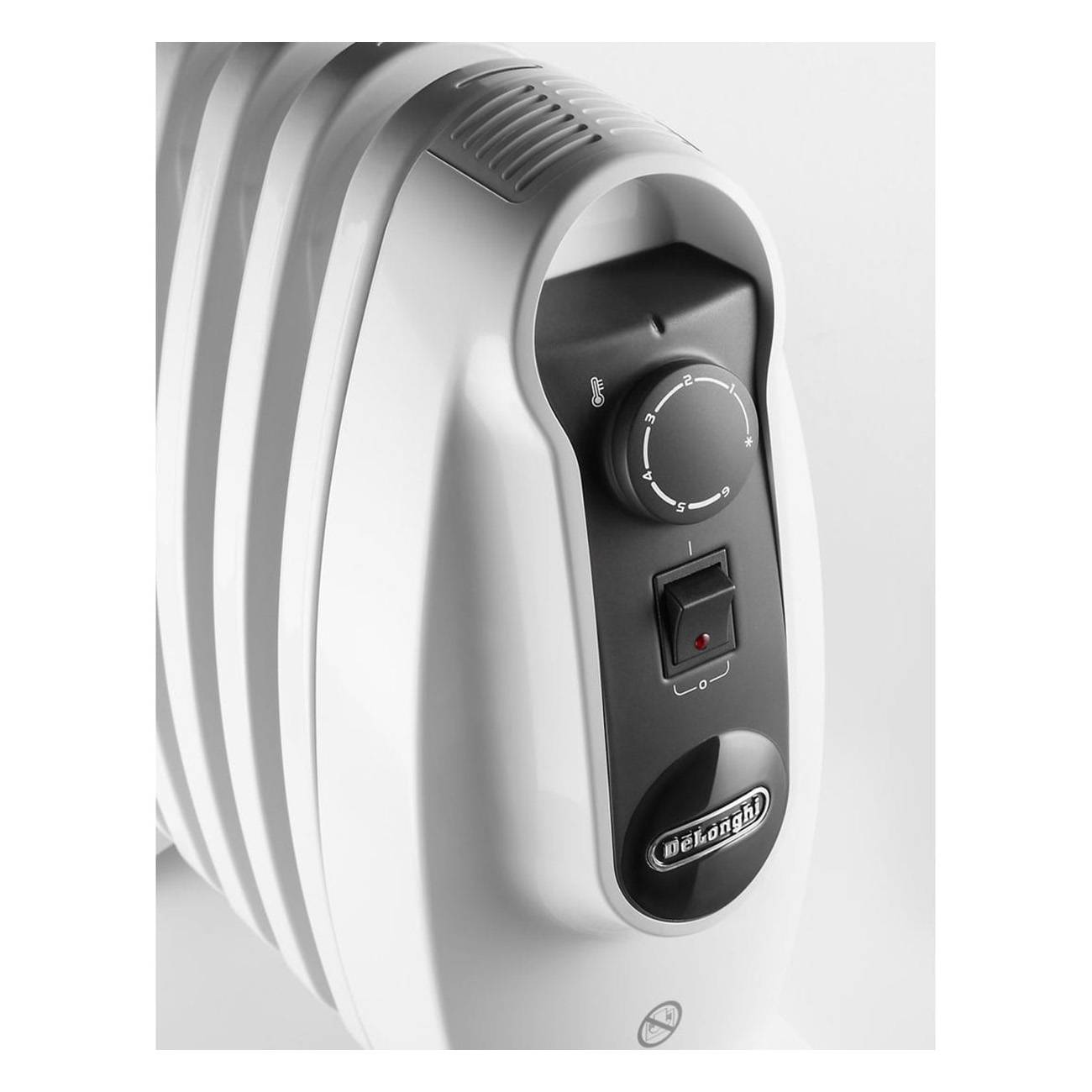 DeLonghi 0105081104 Ölradiator TRNS 0808.M 25 m³ 800 W Weiß