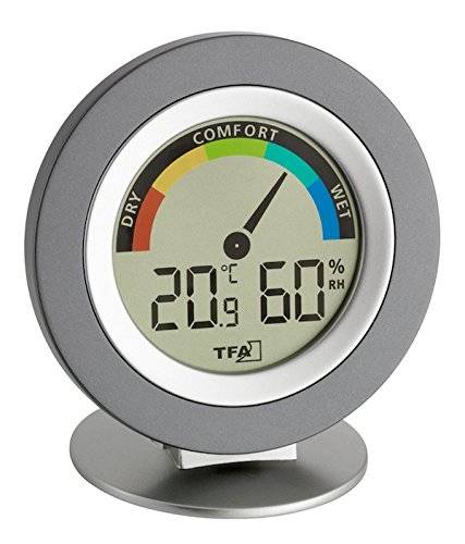 TFA® TFA® COSY 30.5019 Hygrometer schwarz