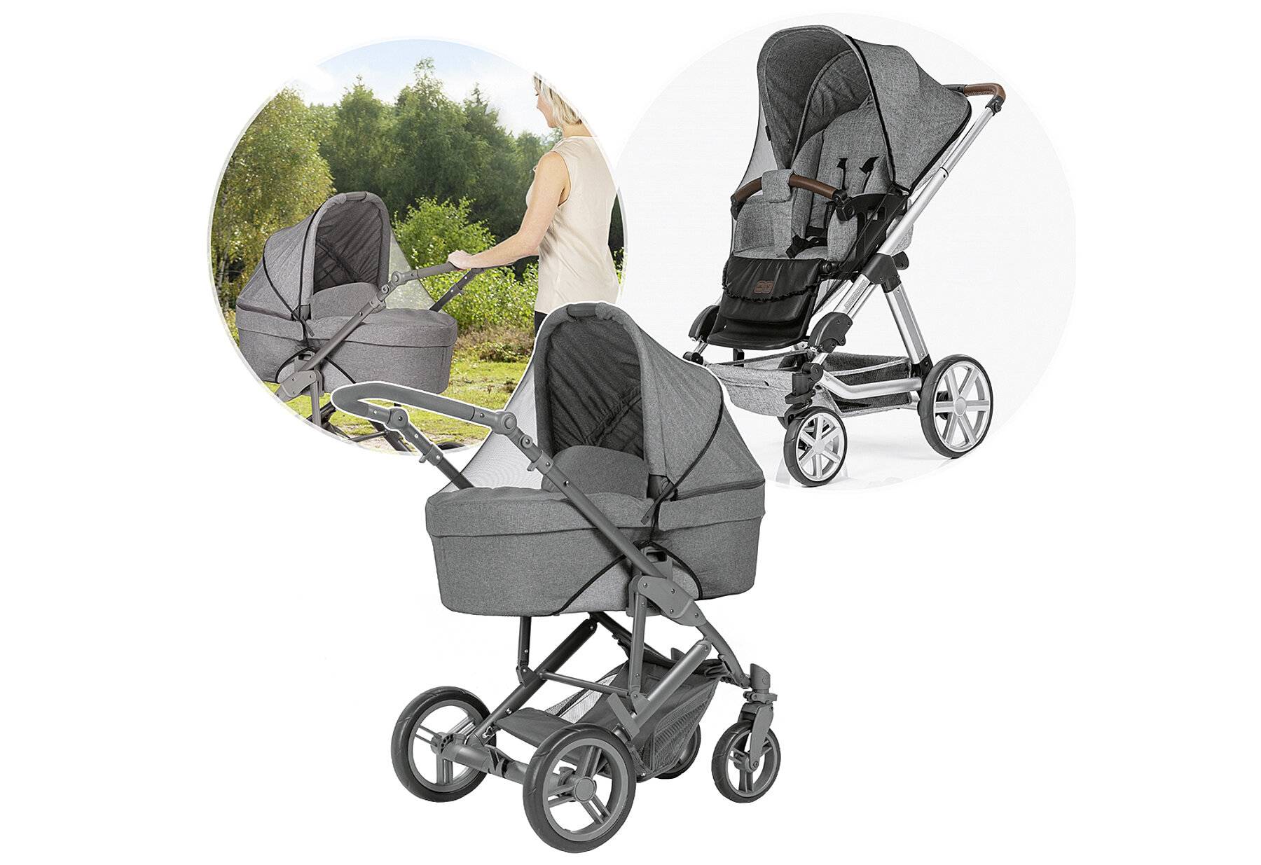 reer Universal Insektenschutz Neue Version auch für größere Babywannen, passend für