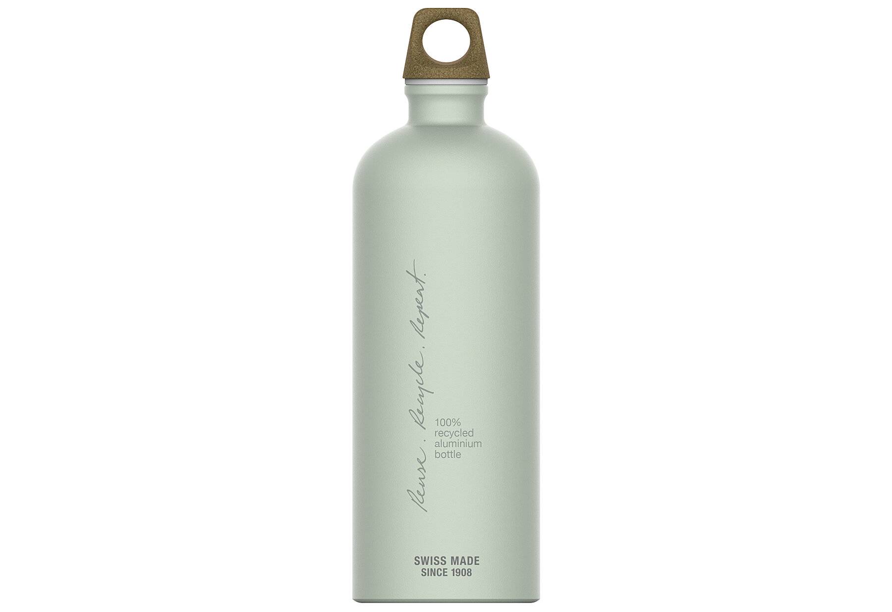 SIGG Trinkflasche Traveller MyPlanet Repeat Plain 1L ,hellgrün