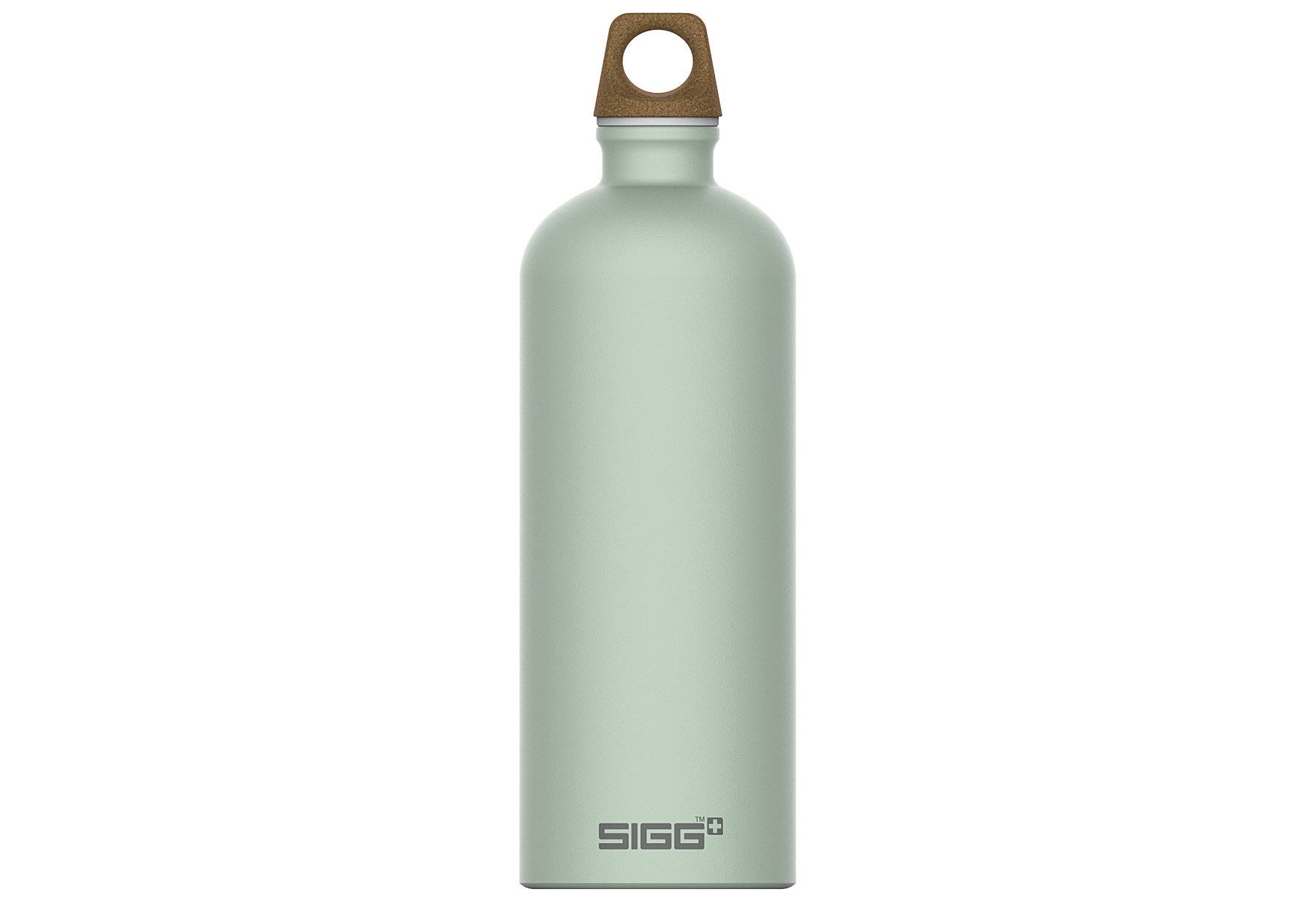 SIGG Trinkflasche Traveller MyPlanet Repeat Plain 1L ,hellgrün