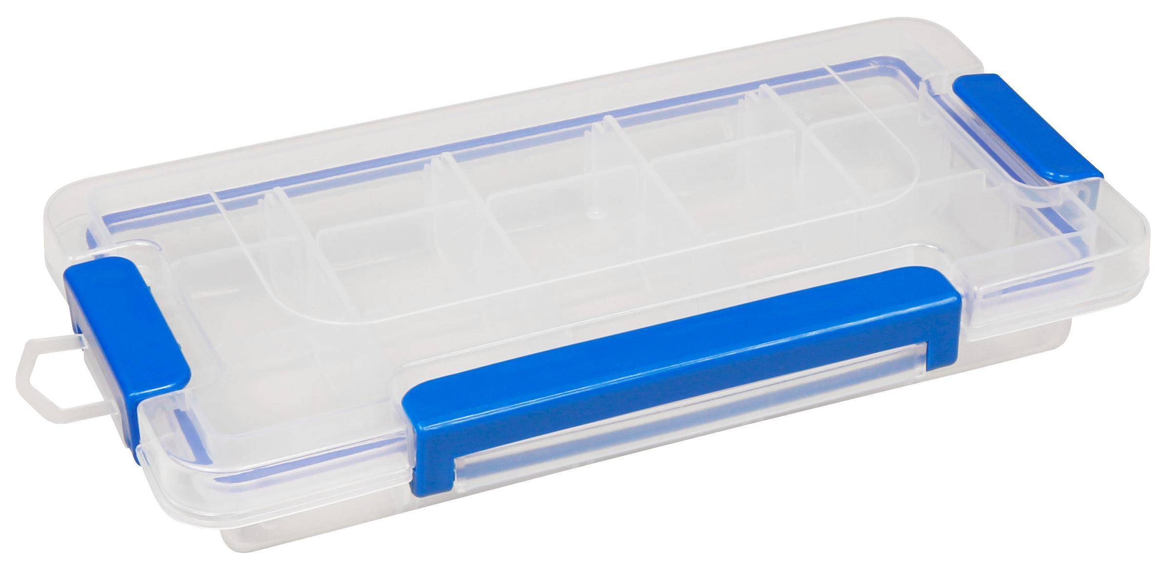 Sortimentskasten, 232x120x35mm, 3-fach Sicherheitsverschluss, Fächer variabel