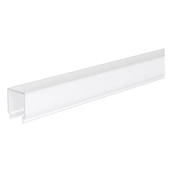 Aluminium-Profil in U-Form, hauptsächlich verwendet für LED-Streifen-Montage, bietet Schutz und eine gleichmäßige Lichtverteilung.