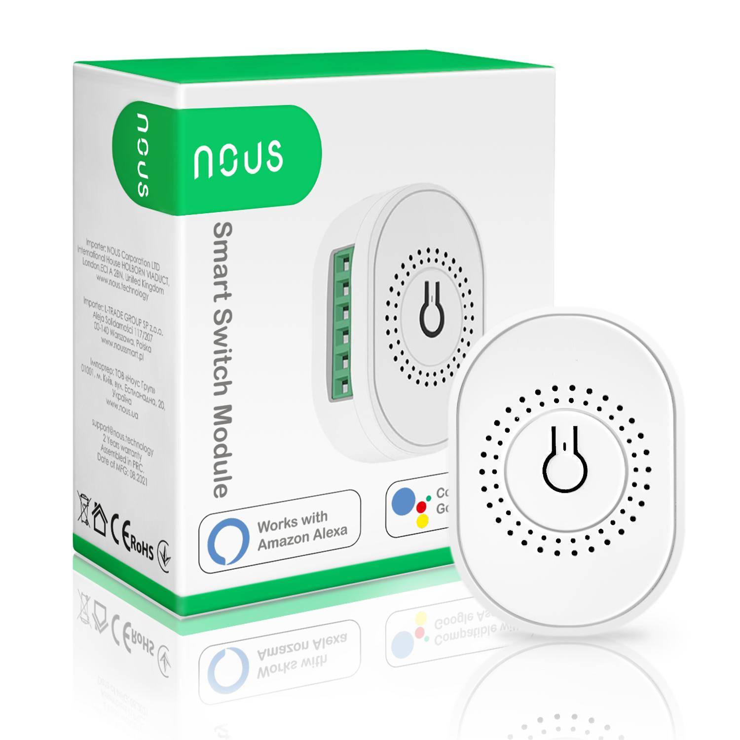 Nous L10 Smart WLAN Schalter Modul