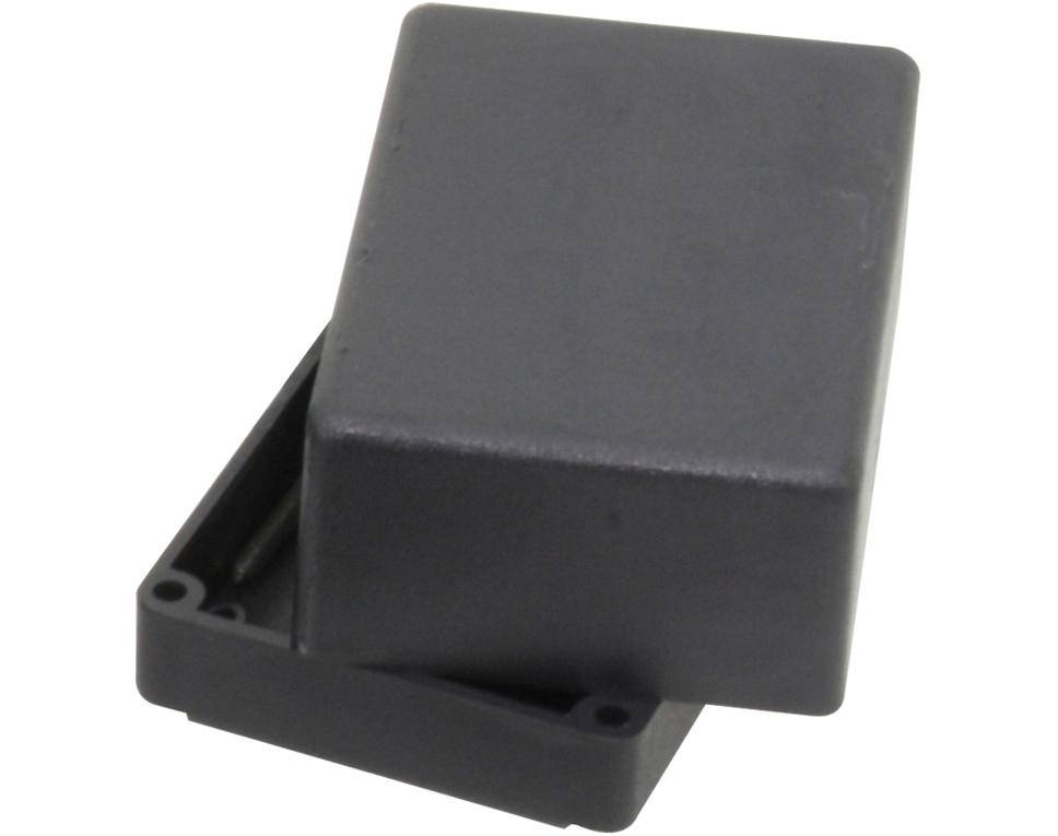 DONAU ELEKTRONIK Kunststoff Kleingehäuse KG41M, schwarz