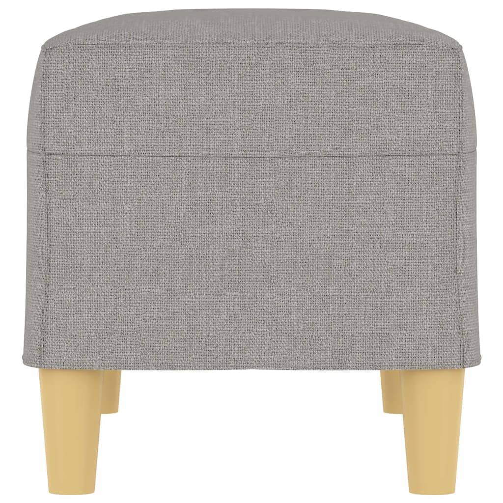 vidaXL Sitzbank Hellgrau 70x35x41 cm Stoff