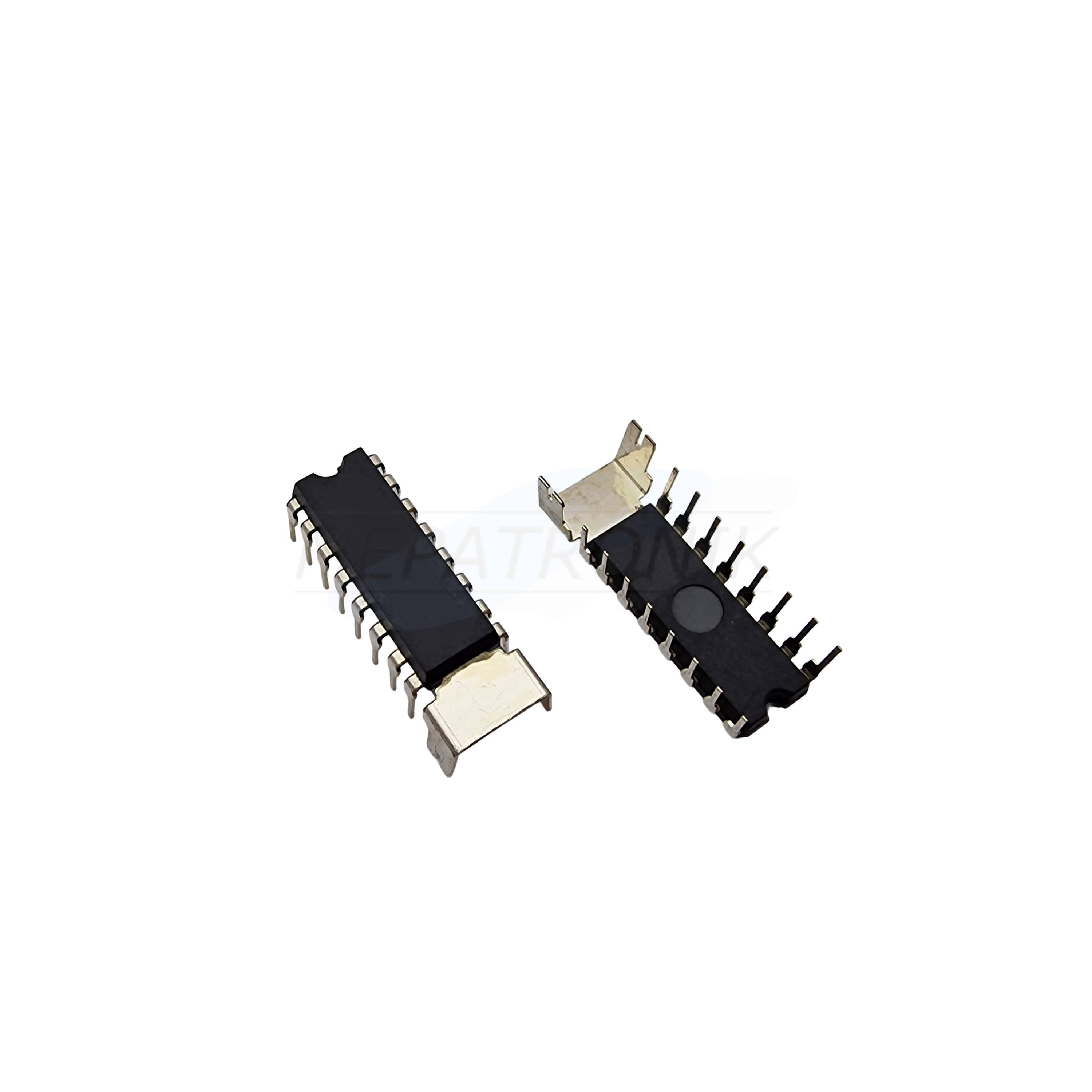 UPC1190 DIP-16 MIT KUEHLBLECH THT IC