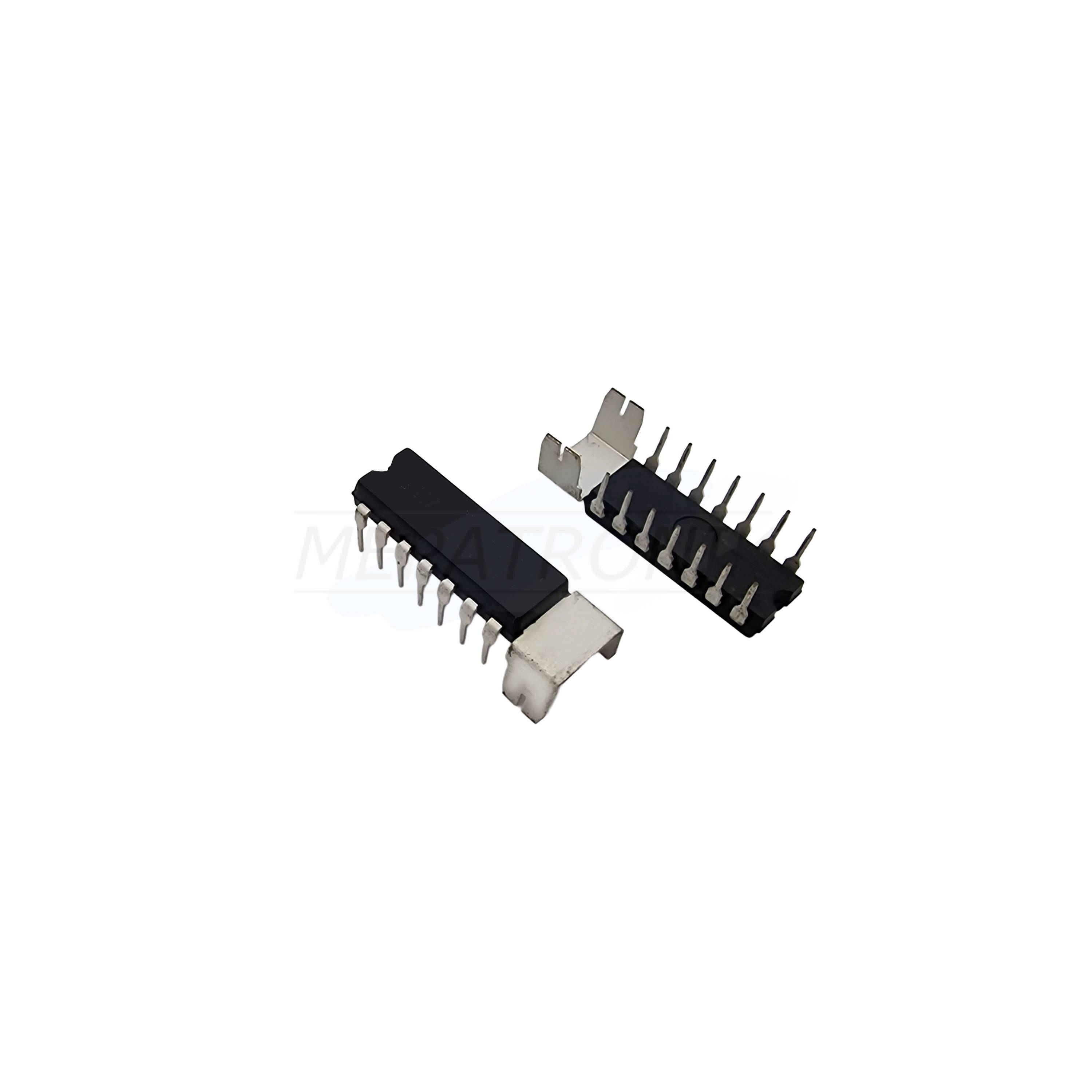 UPC41C DIP-14 MIT KUEHLBLECH THT IC