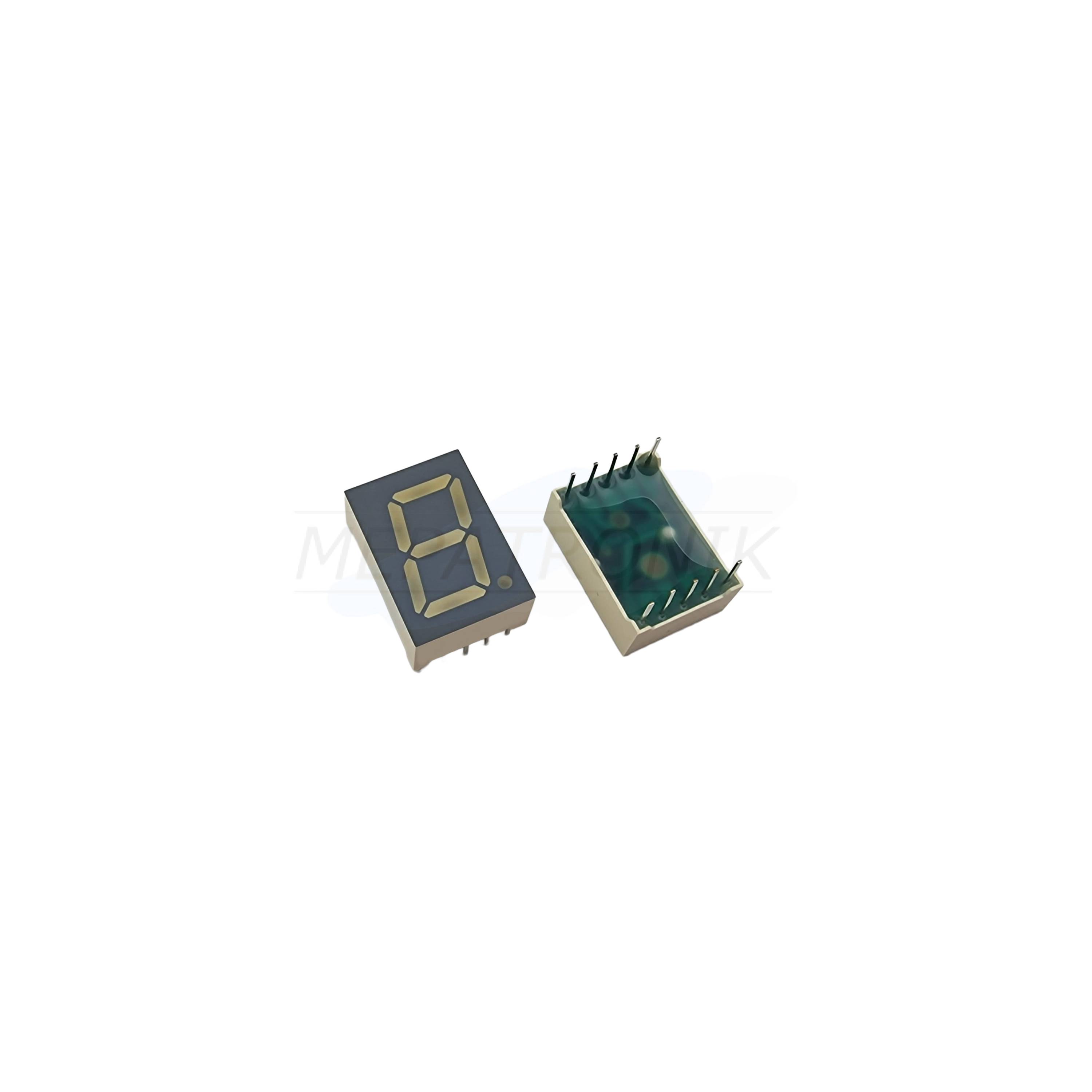 Kingbright 7-Segment-Anzeige Rot 13mm 2V Ziffernanzahl: 1 SC52-11EWA