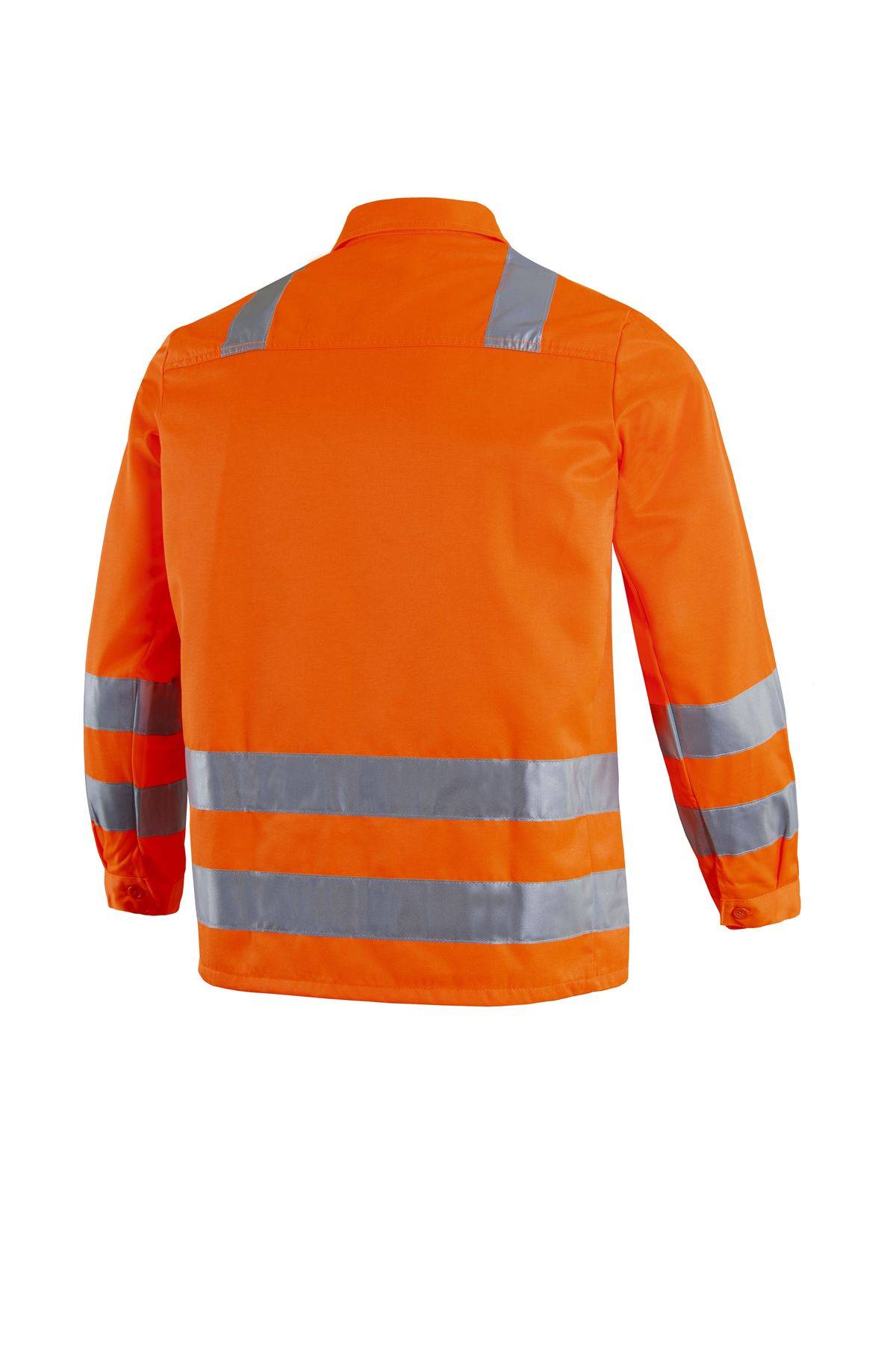 Qualitex Arbeitsjacke 'PRO Warnschutz' in warnorange, Größe: 90 - Bundjacke - Warnschutz Werkstattjacke