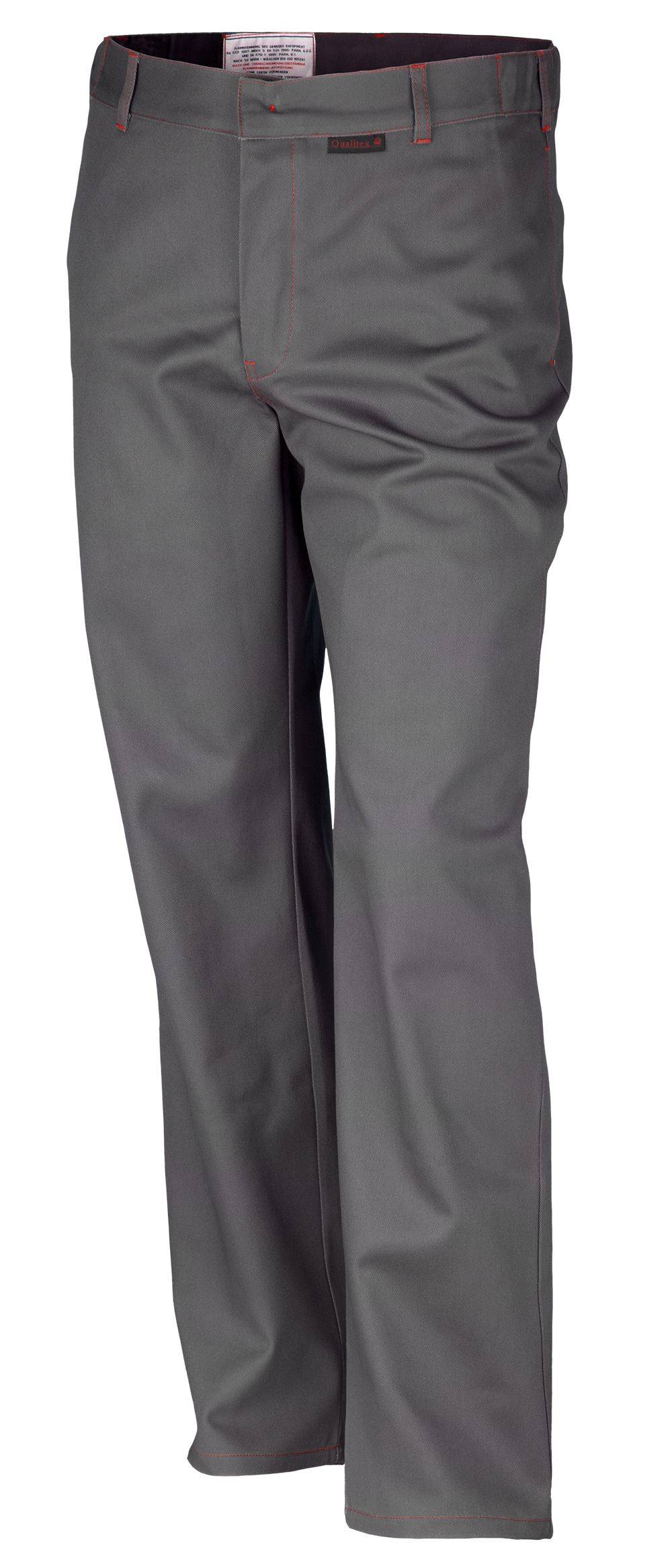 Qualitex Arbeitshose 'robust' in dunkelgrau, Größe: 60 - Bundhose BW 370 g - Schweisser-Werkstatthose
