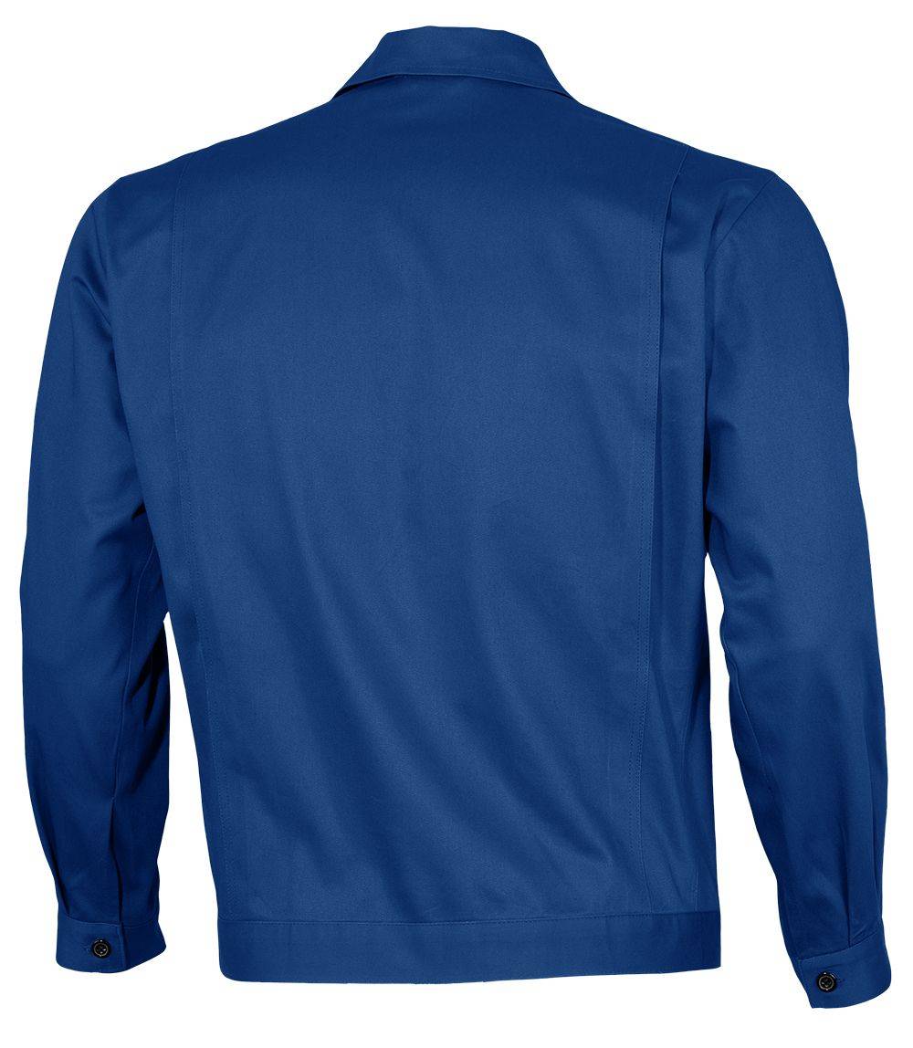 Qualitex Arbeitsjacke 'basic' in kornblau, Größe: 48 - Bundjacke BW 240 g - standard Werkstattjacke