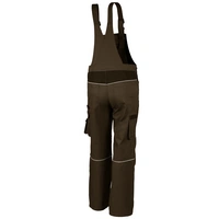 Qualitex Arbeitshose 'PRO' in haselnuss/kastanie, Größe: 70 - Latzhose MG 245 g - Blaumann für PROfessionals Qualitex Arbeitshose 'PRO' in haselnuss/kastanie, Größe: 70 - Latzhose MG 245 g - Blaumann für PROfessionals