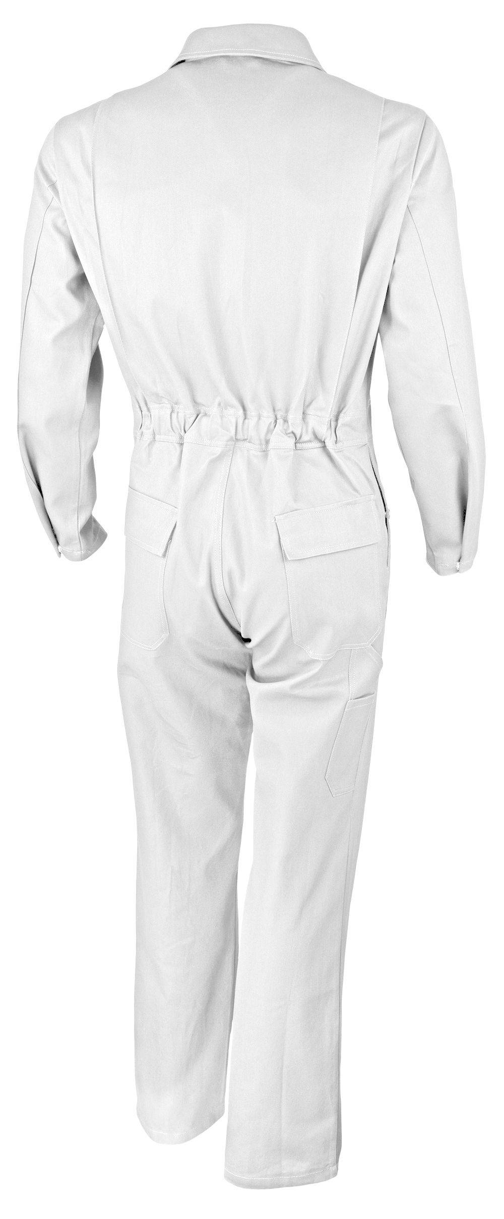 Qualitex Arbeitsoverall 'classic' in weiß, Größe: 44 - Arbeitsoverall BW 270 g - klassischer Blaumann