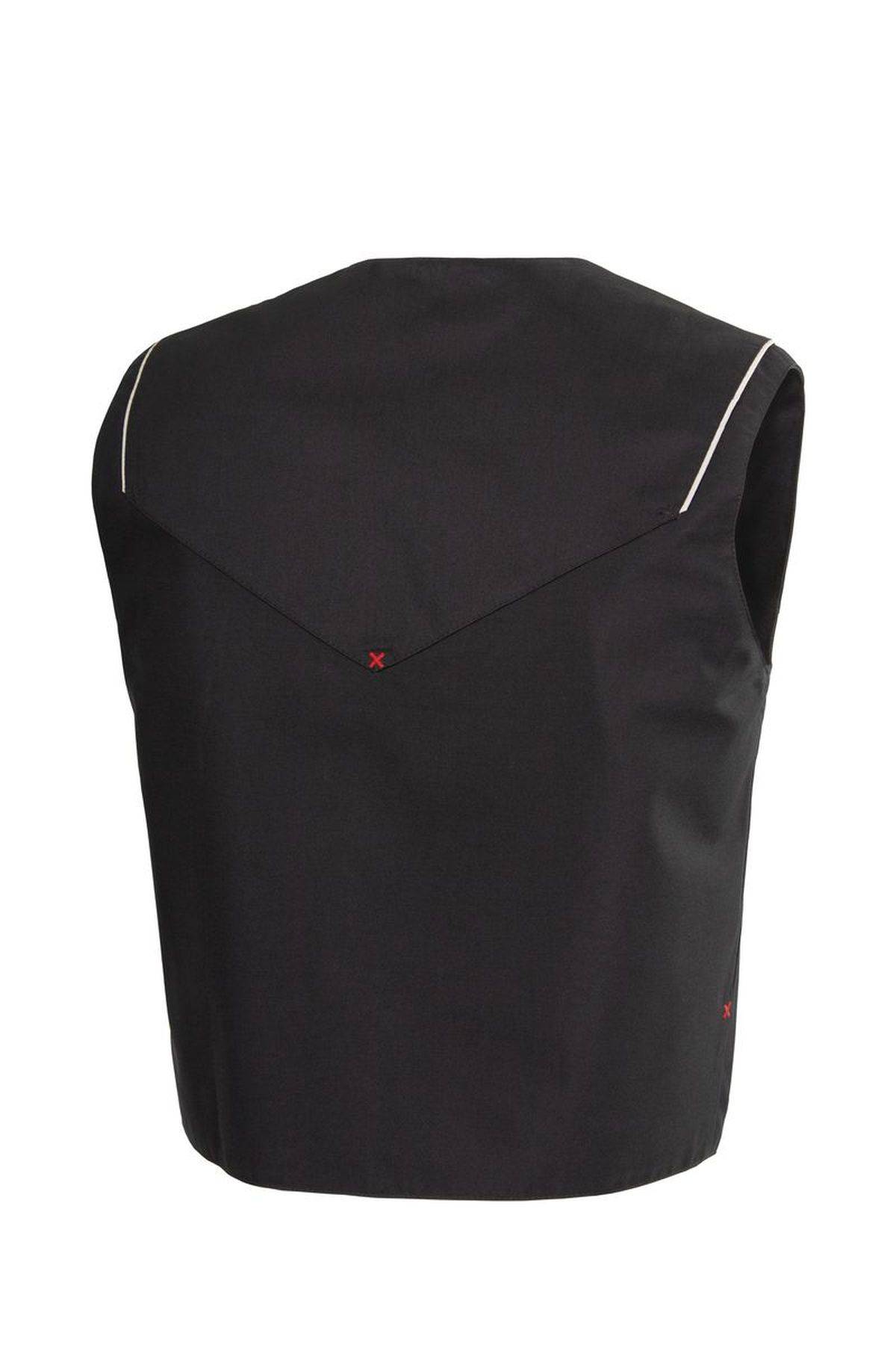 Qualitex Arbeitsjacke 'X-Serie' in schwarz, Größe: L - X-trem strapazierfähige Weste - Werkstattjacke