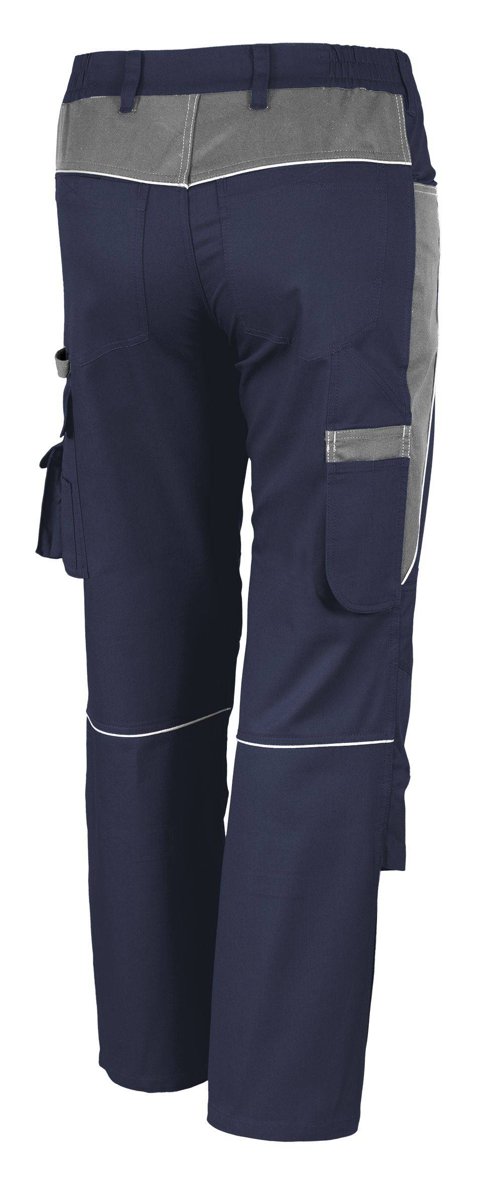 Qualitex Arbeitshose 'PRO' in marine/grau, Größe: 26 - Bundhose MG 245 g - PROfessionals-Werkstatthose
