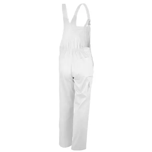 Qualitex Arbeitshose 'basic' in weiß, Größe: 44 - Latzhose BW 240 g - standard Blaumann Qualitex Arbeitshose 'basic' in weiß, Größe: 44 - Latzhose BW 240 g - standard Blaumann