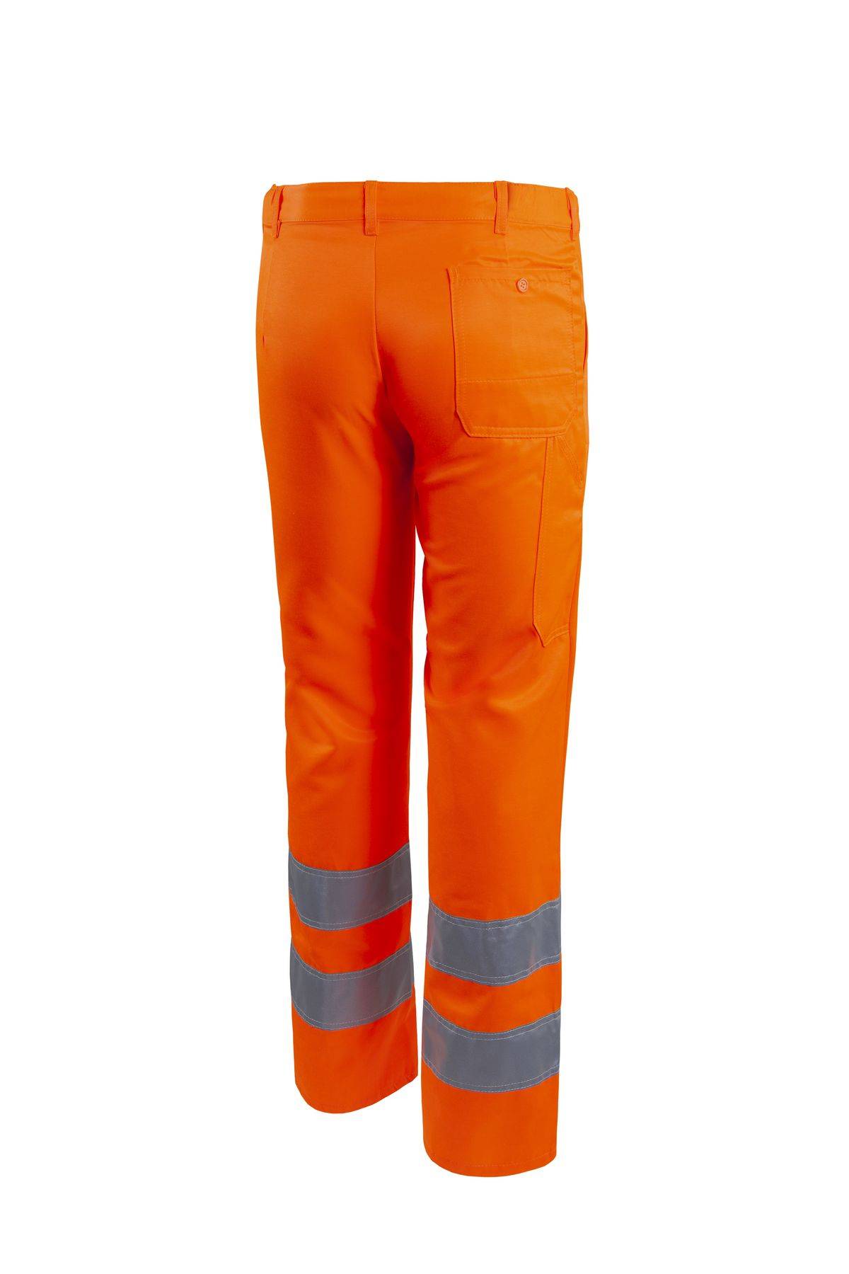 Qualitex Arbeitshose 'PRO Warnschutz' in warnorange, Größe: 26 - Bundhose - Warnschutz Werkstatthose
