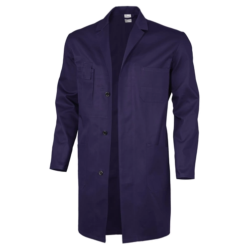 Qualitex Arbeitsjacke 'basic' in hydronblau, Größe: 50 - Berufsmantel BW 240 g - standard Laborkittel Qualitex Arbeitsjacke 'basic' in hydronblau, Größe: 50 - Berufsmantel BW 240 g - standard Laborkittel