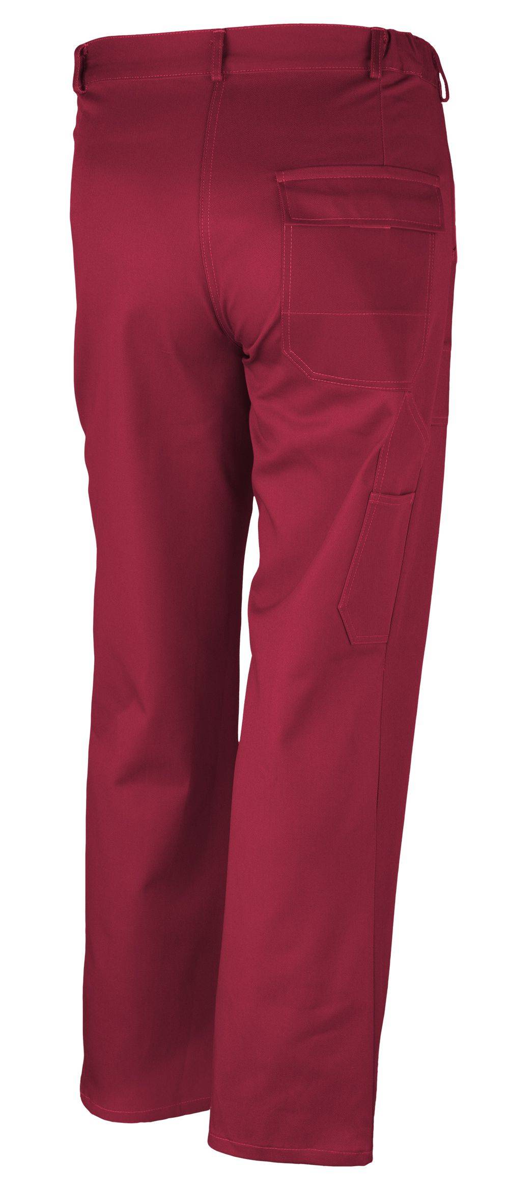Qualitex Arbeitshose 'favorit' in rot, Größe: 29 - Bundhose BW 320 g - strapazierfähige Werkstatthose